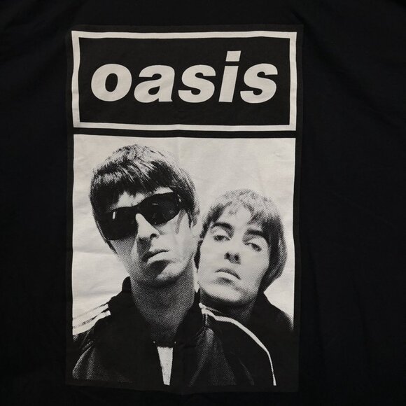 Oasis Definitely Maybe Gallagher Brothers Band T-Shirt 2XL - Picture 2 of 4